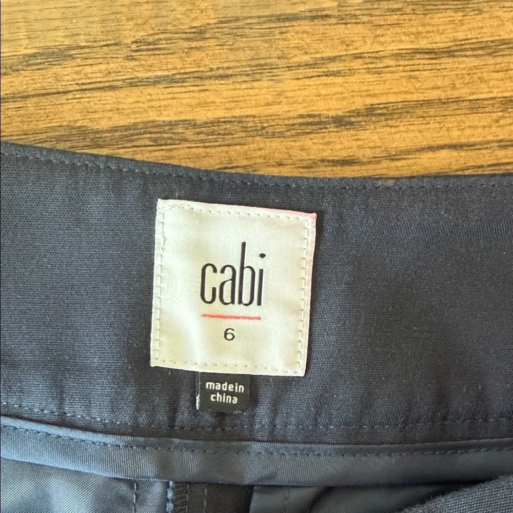 CAbi Mariner Nautical Trousers Size 6 - Picture 5 of 7